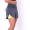 Women’s 2 in 1 Fly Shorts  กางเกงขาสั้นหญิง 2 in 1 รุ่น Fly สีเทา